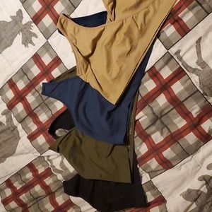 Set of 4 plus size nursing bras